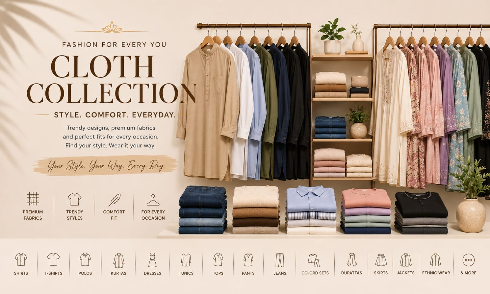 clothes Banner